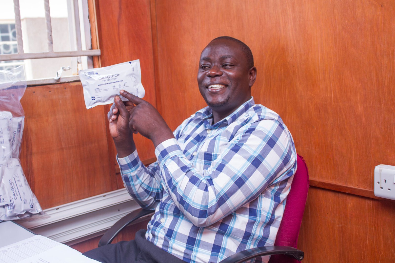 HIV self-testing support